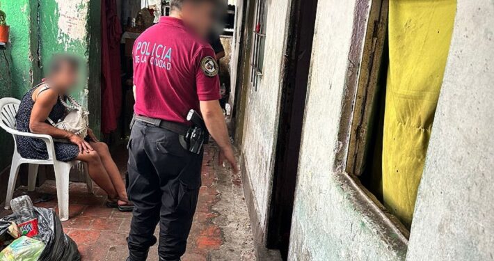 Dos detenidos durante un desalojo de casa usurpada en Constitución
