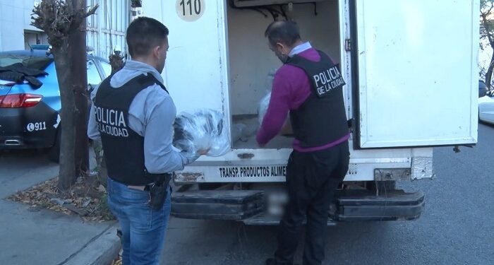 La Policía de la Ciudad recuperó una cámara frigorífica robada