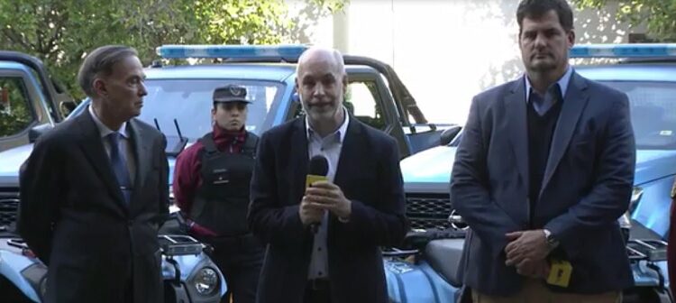 Horacio Rodríguez Larreta habló sobre el nuevo equipamiento para la Policía de la Ciudad