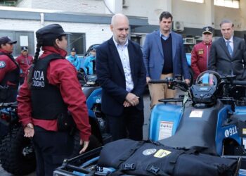 El Jefe de Gobierno entregó equipamiento para la Policía de la Ciudad