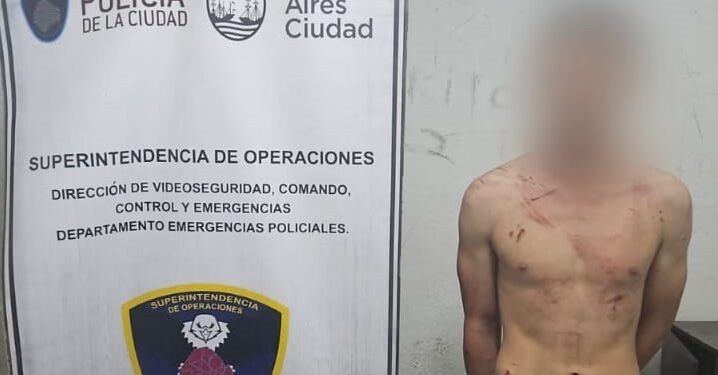 Persecución y un detenido con una moto robada