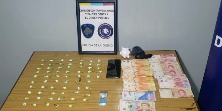 Detienen a una dealer con 65 dosis de cocaína en Constitución