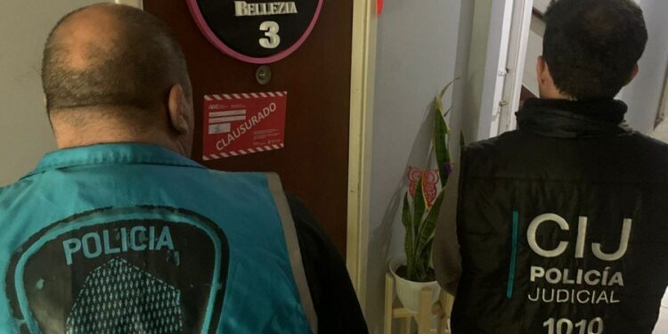 Allanamiento y clausura en un centro de estética de Almagro