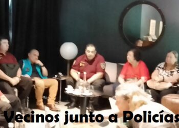 Vecinos y Policías se convocaron en el bar Overo de Palermo