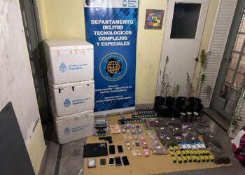 Cayó la sociedad narco que vendía droga por Telegram