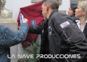 Un homenaje al Oficial Primero Alberto Javier Romero tuvo lugar en la Comisaría Vecinal 14 A  (Ex 25)