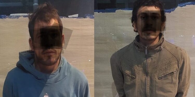 Dos delincuentes robaron en las vías del Ferrocarril San Martín