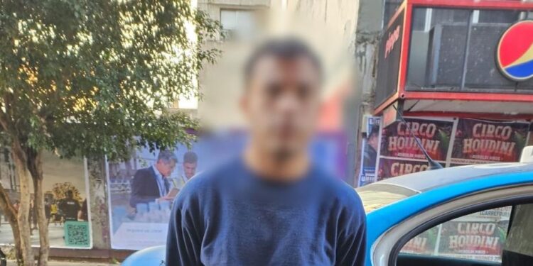 Con el apoyo del CMU detuvieron a un ladrón de turistas en San Nicolás