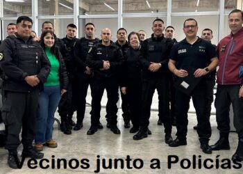 La ONG «Vecinos junto a Policías» visitó la USOC (Unidad de Saturación de Objetivos Críticos)