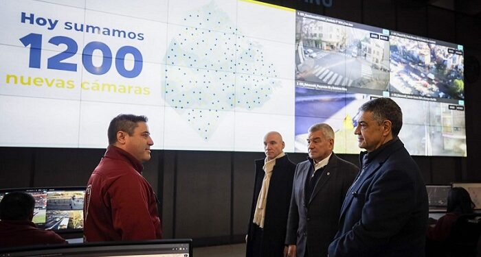 Se sumaron 1.200 cámaras de seguridad en 300 puntos estratégicos de los barrios