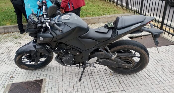 Dos motochorros, uno de ellos australiano, fueron detenidos en Constitución