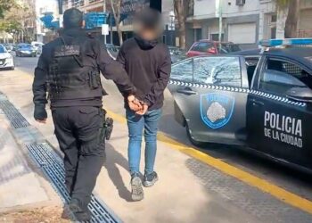 La Policía de la Ciudad detuvo por robar un celular al «ladrón respetuoso» de calzoncillos