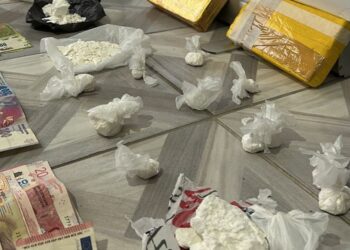 Lo pararon en General Paz con un ladrillo de cocaína y terminó cayendo toda la banda