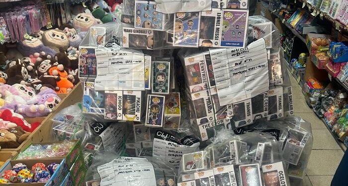 Secuestraron más de 600 juguetes truchos en inspecciones en Balvanera