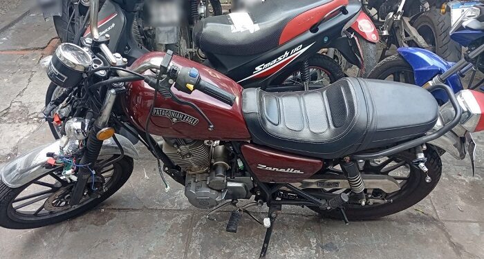 Cayó ladrón de motos de Saavedra