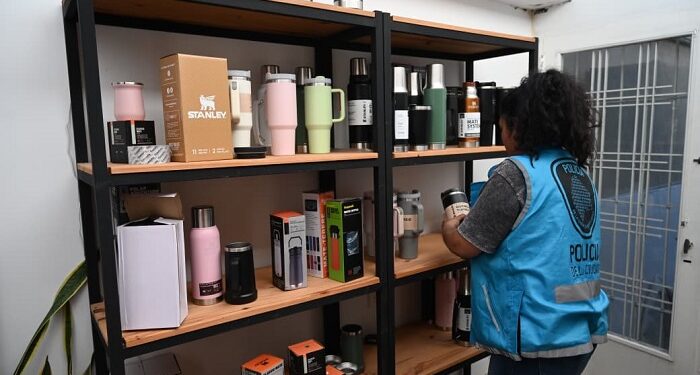 Secuestraron más de 12 mil termos y vasos térmicos peligrosos para la salud valuados en 500 millones de pesos