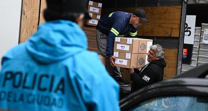 Ya está en marcha el operativo para las Elecciones Generales 2025: se entregaron las 7276 urnas para votar