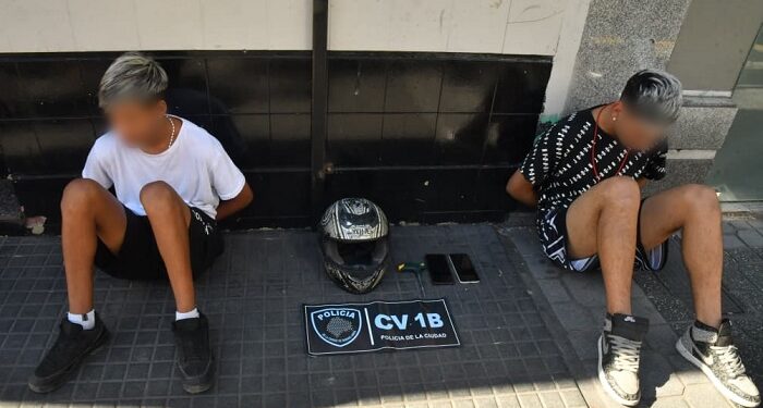 Capturaron a dos menores con antecedentes que intentaron robar una moto en Monserrat