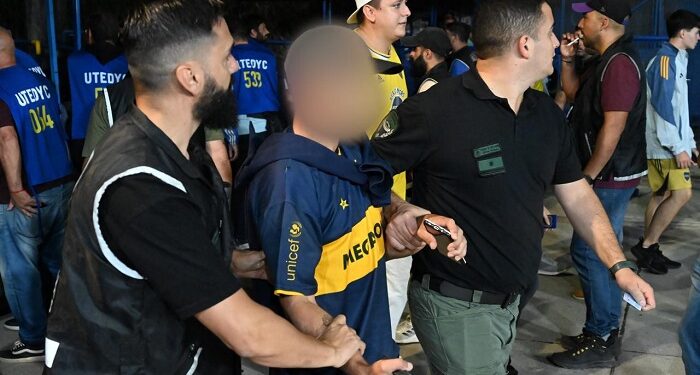 Operativos en la Copa Libertadores: 39 trapitos demorados y 240 actas labradas en la Bombonera