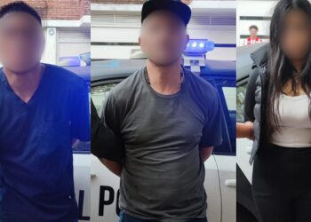 La Policía de la Ciudad detuvo a dos colombianos y una mujer con antecedentes por homicidio, tras un intento de robo en Caballito