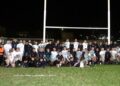 Recibieron al equipo de rugby de la Policía de Inglaterra en un encuentro deportivo e institucional
