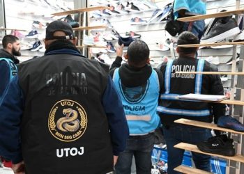 La Policía de la Ciudad secuestró en Retiro 2.700 pares de zapatillas de contrabando con un valor de más de 160 millones de pesos